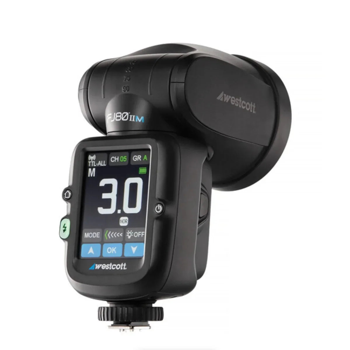 Westcott FJ80 II M Universal Touchscreen 80Ws Speedlight with Adapter for Sony Cameras (2024) at PROCAM | procam.com