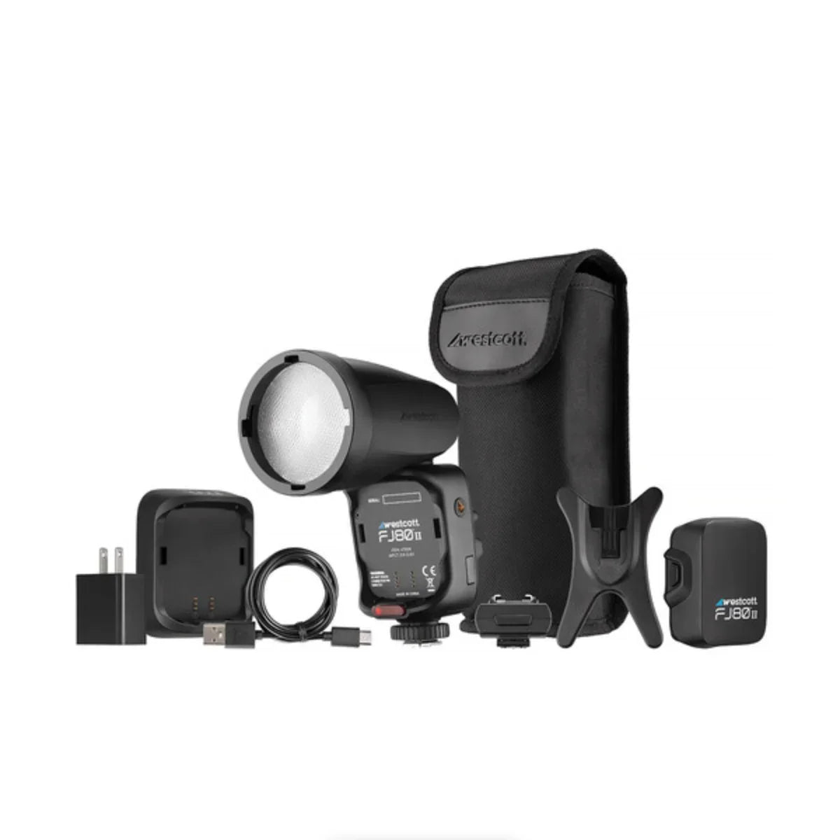 Westcott FJ80 II M Universal Touchscreen 80Ws Speedlight with Adapter for Sony Cameras (2024) at PROCAM | procam.com