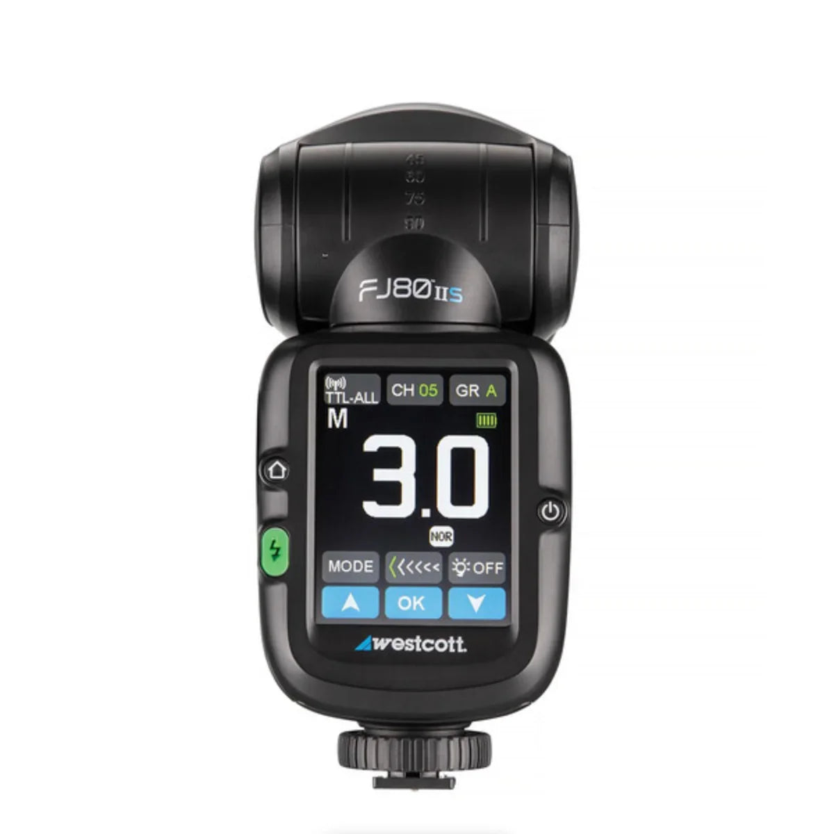 Westcott FJ80 II S Touchscreen 80Ws Speedlight with Sony Camera Mount (2024) at PROCAM | procam.com