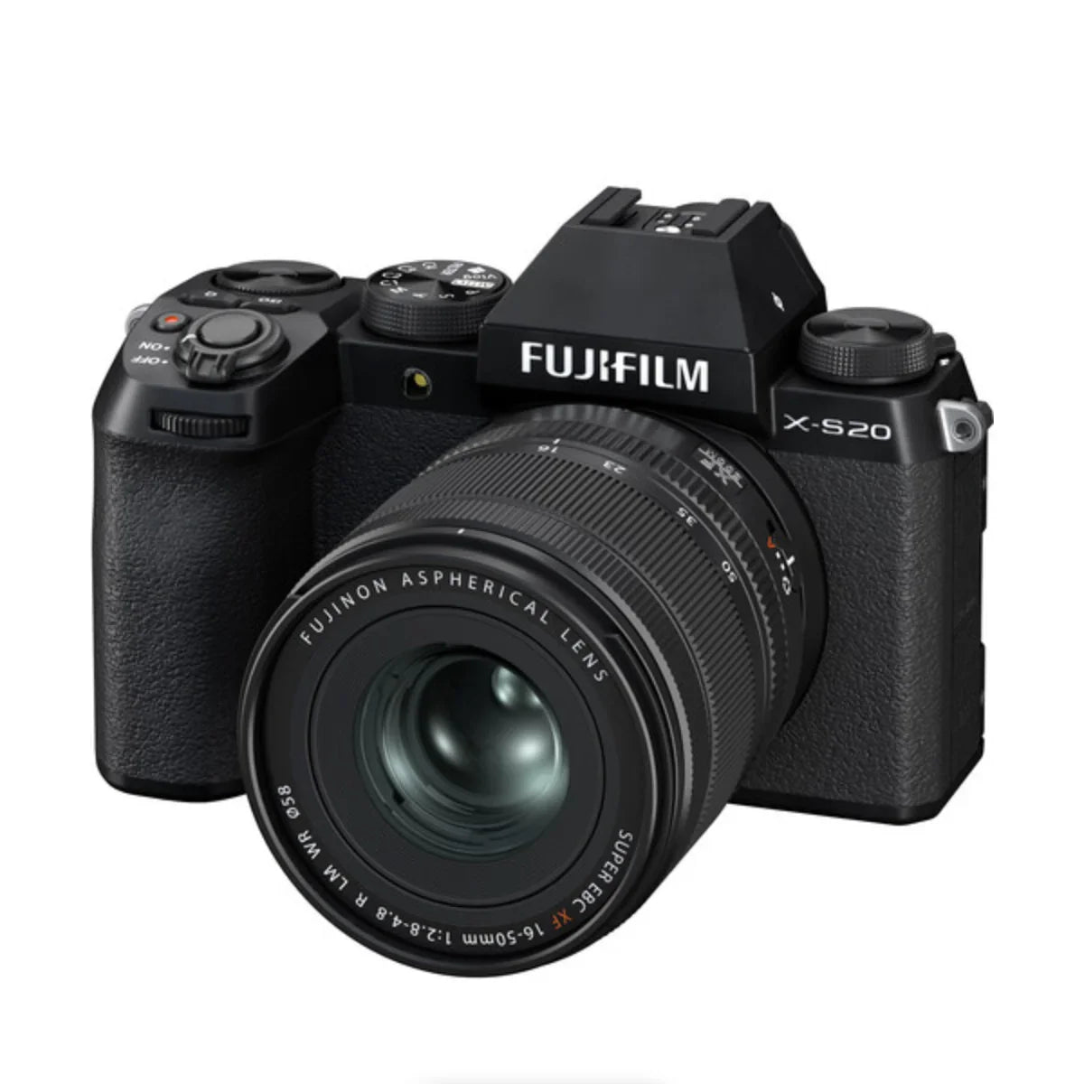 FUJIFILM X-S20 Mirrorless Camera with XF 16-50mm f/2.8-4.8 Lens (Black) at PROCAM | procam.com
