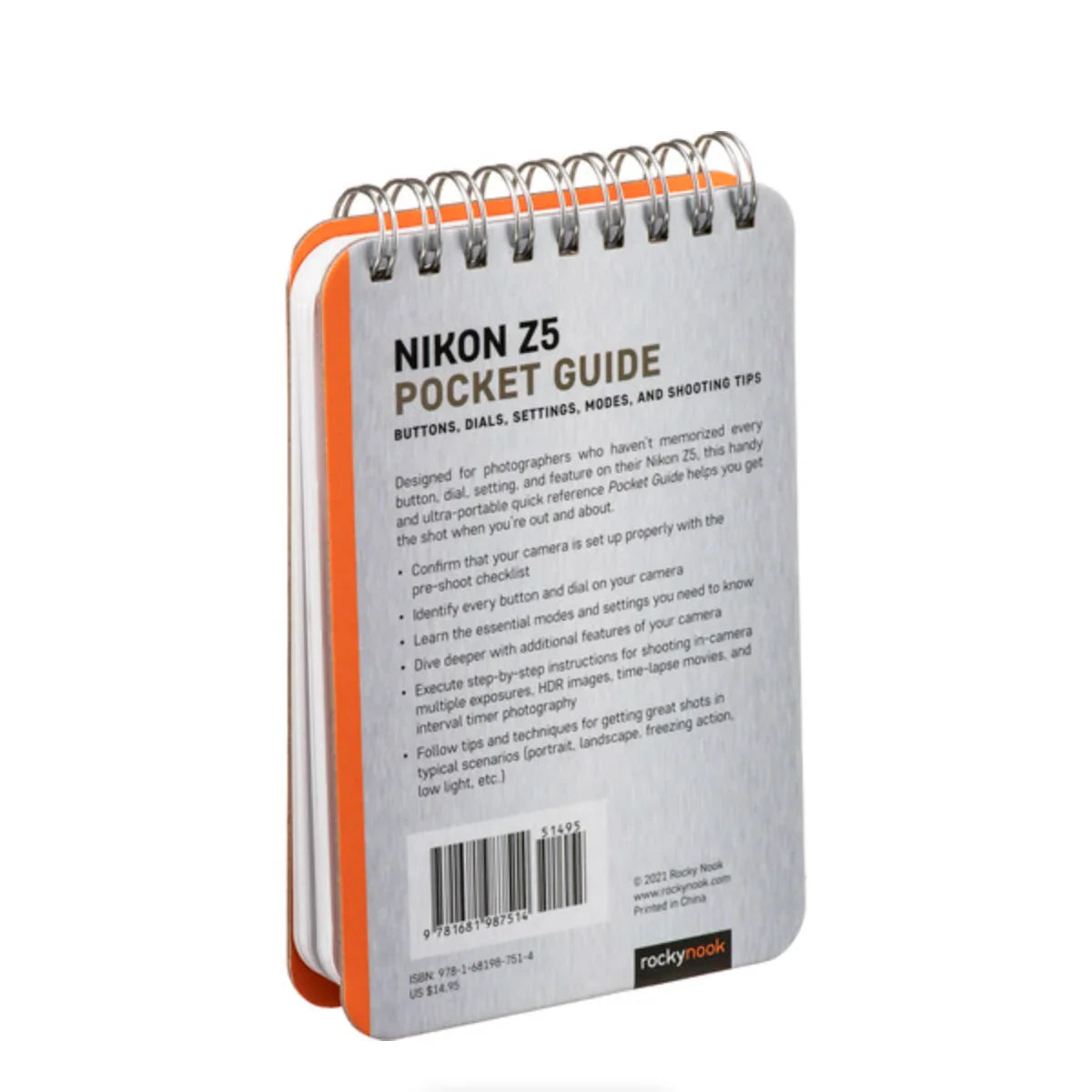 BOOK - Nikon Z5: Pocket Guide at PROCAM | procam.com