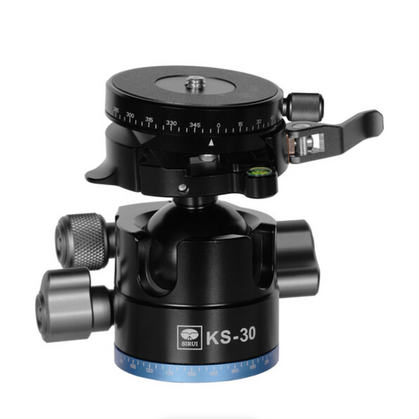 Sirui KS-30 Low Gravity QR Ball Head with Panning Arca-Type Plate