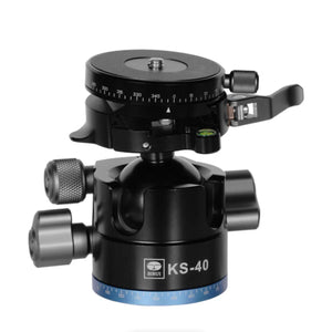 Sirui KS-40 Low Gravity QR Ball Head with Panning Arca-Type Plate at PROCAM | procam.com