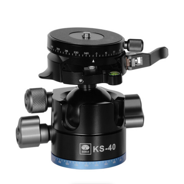 Sirui KS-40 Low Gravity QR Ball Head with Panning Arca-Type Plate