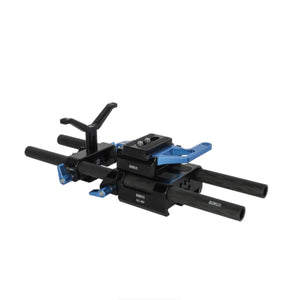 Sirui Universal Quick Release Baseplate with Dual 15mm Rod Clamp Kit at PROCAM | procam.com