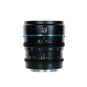 Sirui Night Walker 16mm & 75mm T1.2 S35 Cine 2-Lens Set (E-Mount, Black) at PROCAM | procam.com