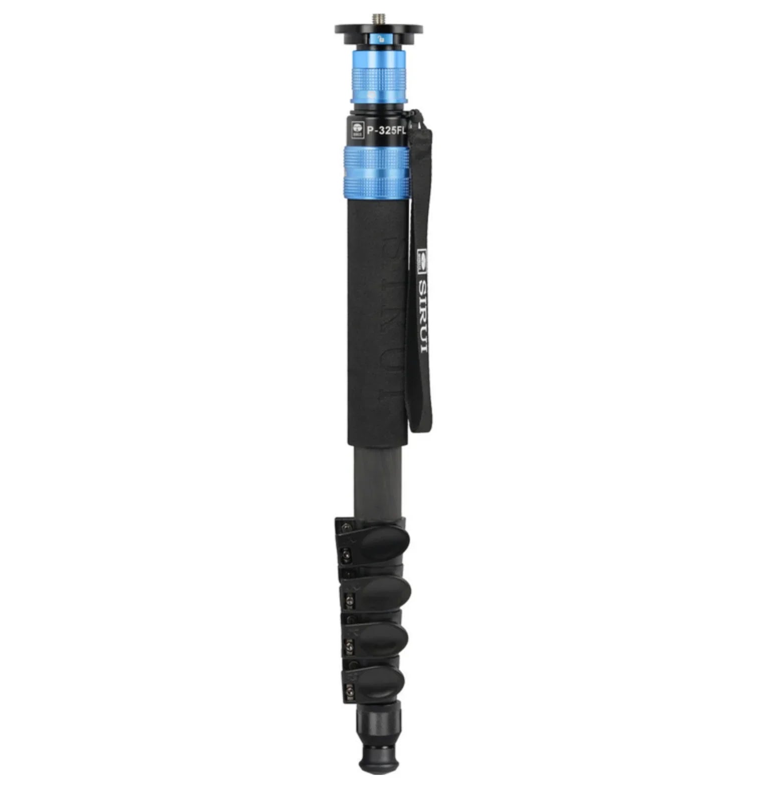 Sirui P-325FL 5-Section Carbon Fiber Monopod with VA-5 Compact Video Head at PROCAM | procam.com
