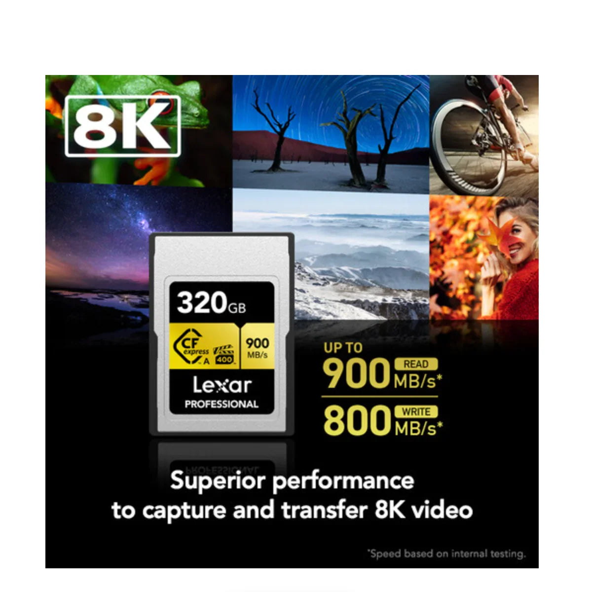 Lexar Professional CFexpress Type A Card GOLD Series - 320GB at PROCAM | procam.com