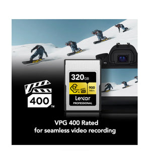 Lexar Professional CFexpress Type A Card GOLD Series - 320GB at PROCAM | procam.com