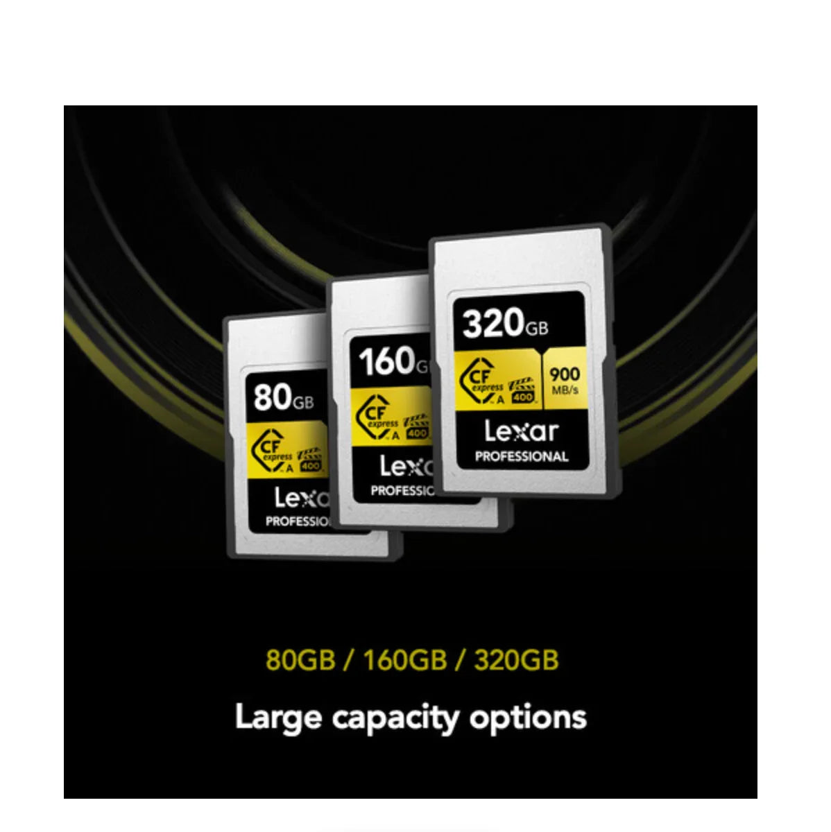 Lexar Professional CFexpress Type A Card GOLD Series - 320GB at PROCAM | procam.com