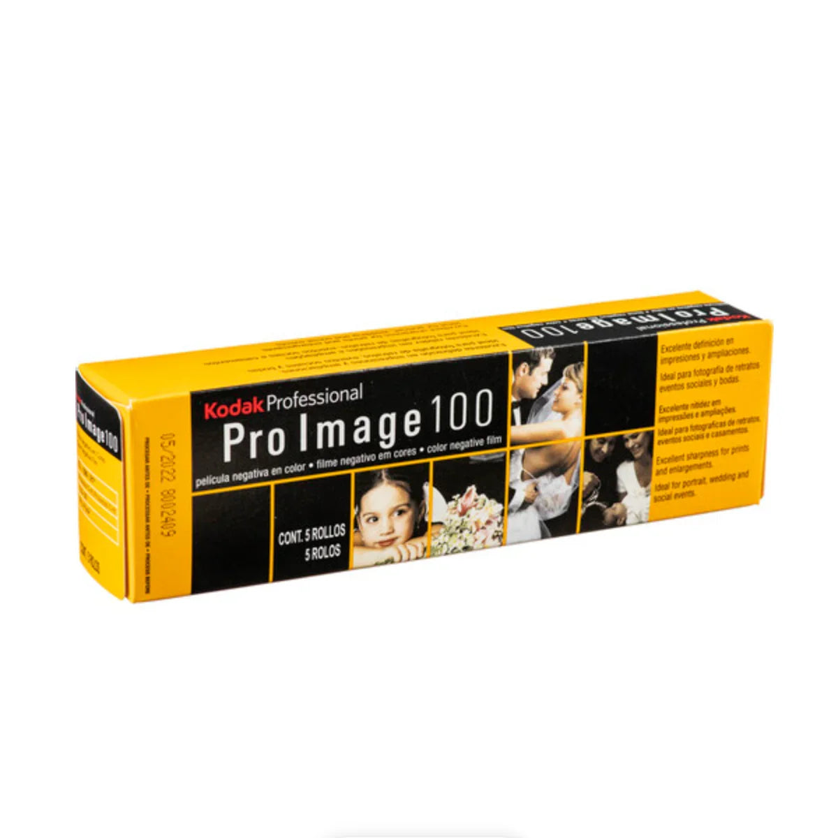 Kodak Pro Image 100 Color Negative Film (35mm Roll Film, 36 Exposures) 5-Pack at PROCAM | procam.com