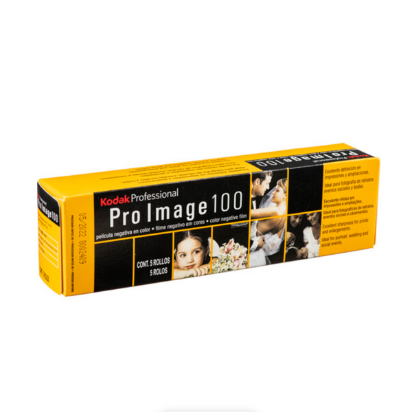 Kodak Pro Image 100 Color Negative Film (35mm Roll Film, 36 Exposures, 5-Pack)