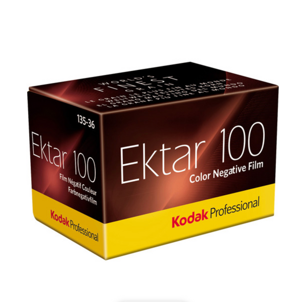 Kodak Professional Ektar 100 Color Negative Film (35mm Roll Film, 36 Exposures) - Single Roll