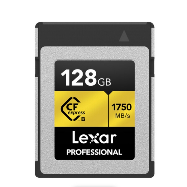 Lexar 128GB Professional CFexpress Type B Card GOLD Series