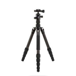 Benro Tripster Travel Tripod (1 Series, Black, Carbon Fiber) at PROCAM | procam.com