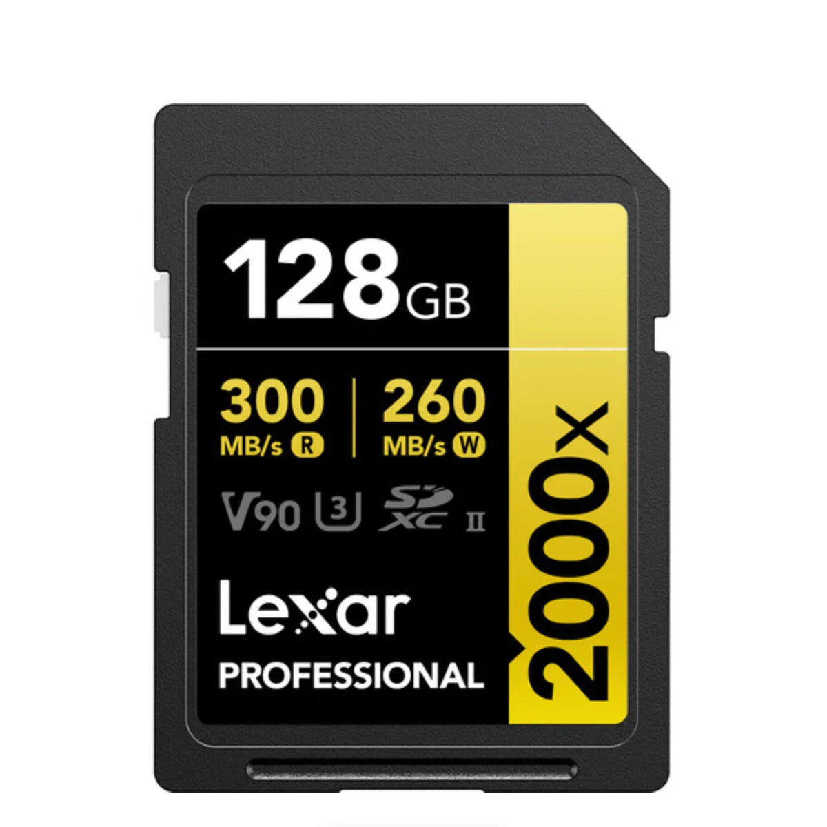 Lexar Professional 2000x UHS-II SDXC Memory Card - 128GB at PROCAM | procam.com