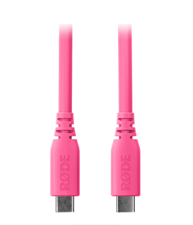 RODE SC27 SuperSpeed USB-C to USB-C Cable (Pink, 6.6')