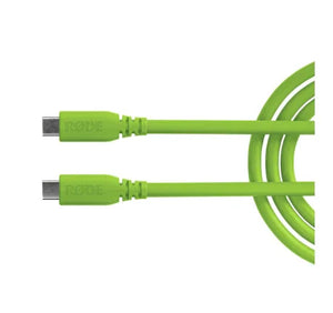 RODE SC27 SuperSpeed USB-C to USB-C Cable (Green, 6.6') at PROCAM | procam.com