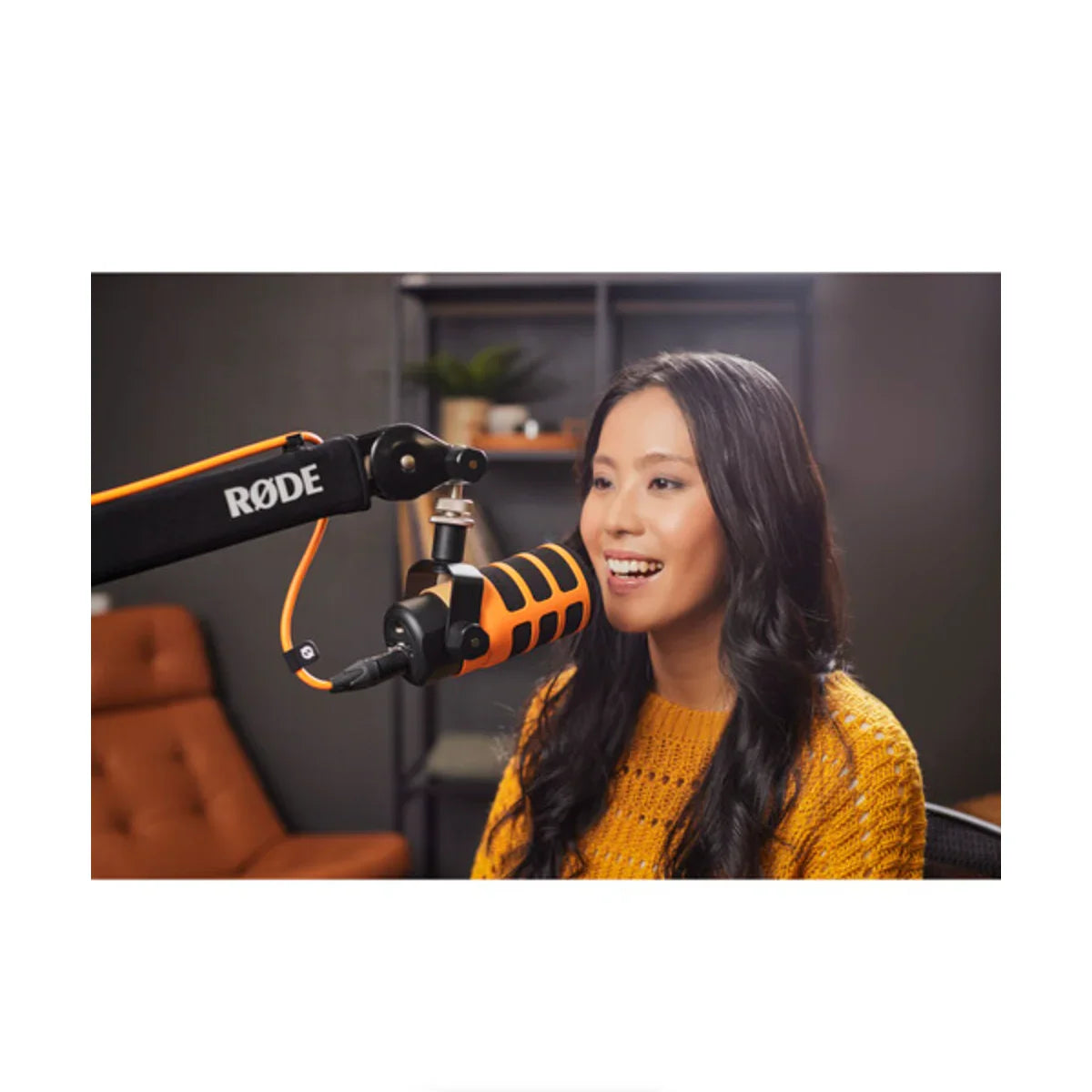 RODE WS14 Pop Filter for PodMic (Orange) at PROCAM | procam.com