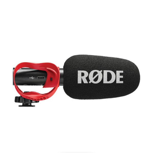 RODE VideoMic GO II-H Ultracompact Analog/USB Camera-Mount Shotgun Microphone