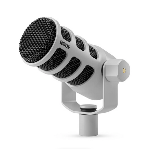 RODE PodMic Dynamic Podcasting Microphone (White)