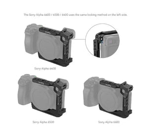 SmallRig Half Cage for Sony Alpha 6700 / 6600 / 6500 / 6400 at PROCAM | procam.com