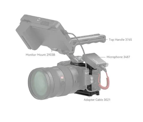 SmallRig Half Cage for Sony Alpha 6700 / 6600 / 6500 / 6400 at PROCAM | procam.com