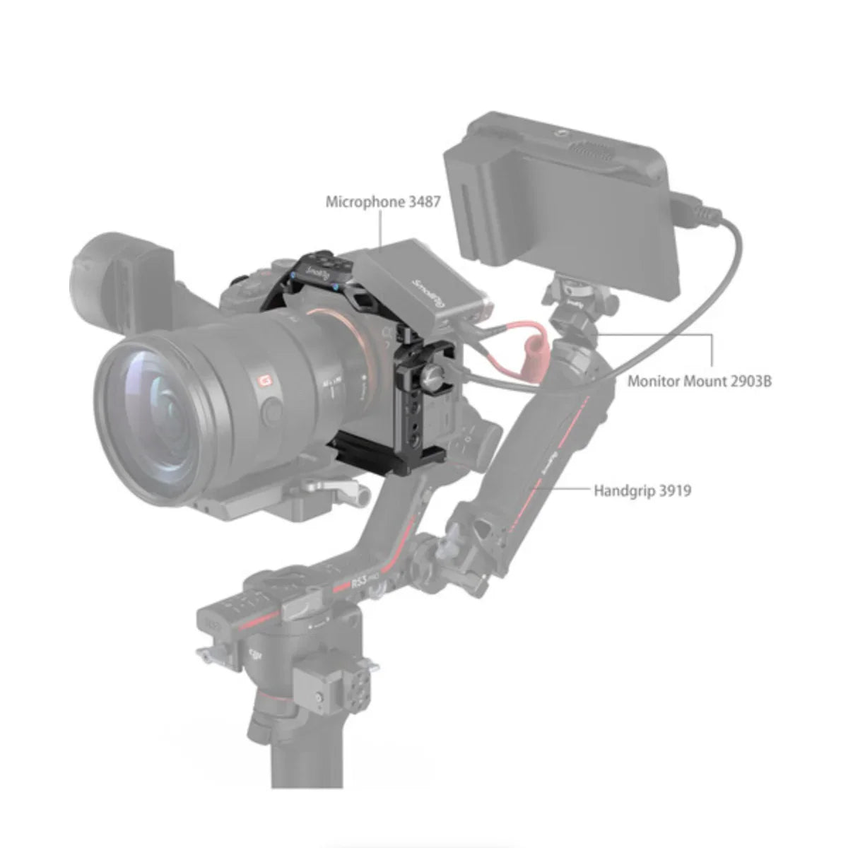 SmallRig Rhinoceros Cage Kit for Sony a7R V, a7 IV & a7S III at PROCAM | procam.com