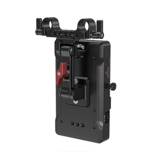 SmallRig V-Mount Battery Adapter Plate with 15mm LWS Rod Clamp & Adjustable Arm at PROCAM | procam.com