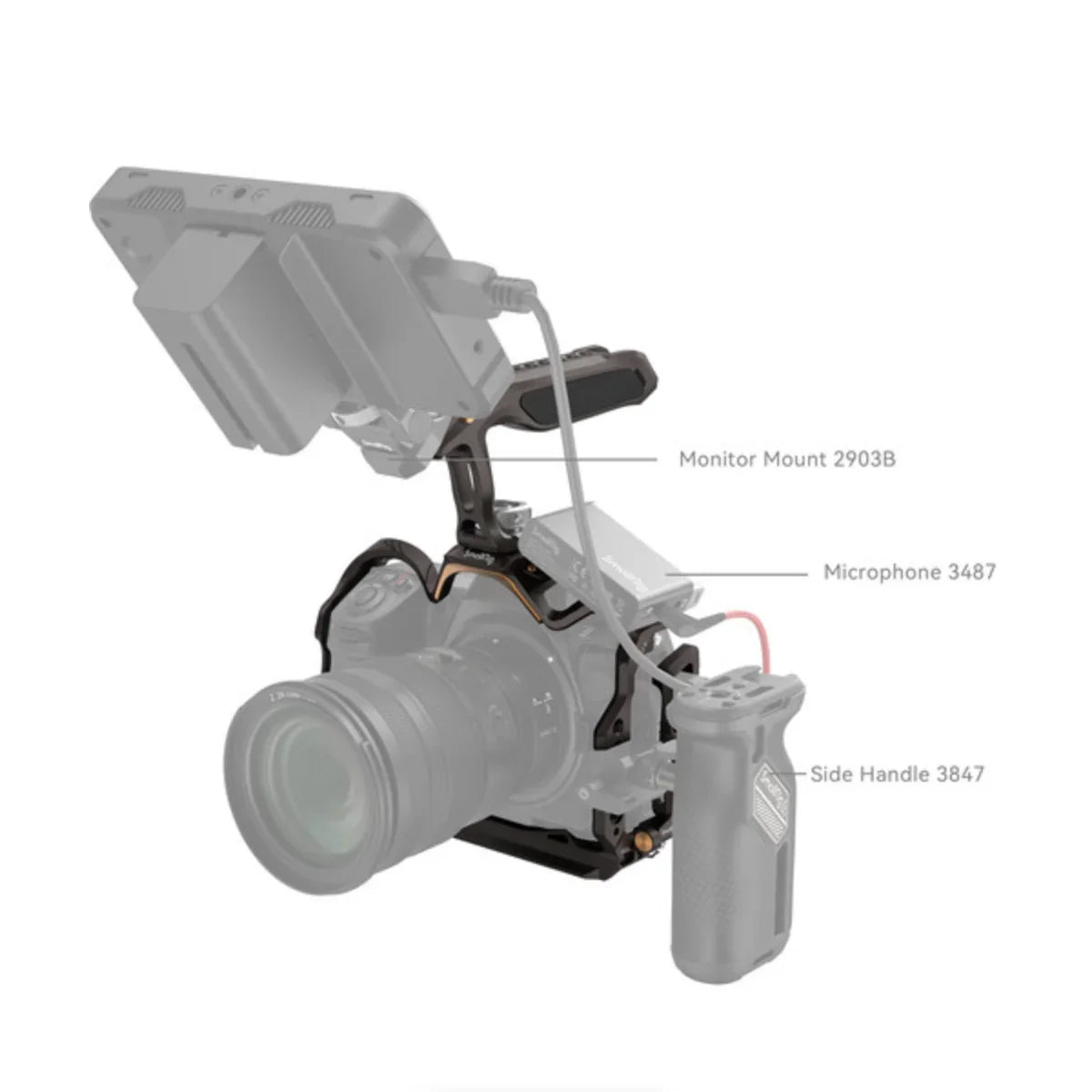 SmallRig "Night Eagle" Full Camera Cage Kit for Nikon Z8 at PROCAM | procam.com