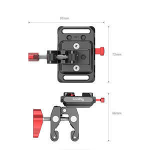 SmallRig Mini V-Lock Battery Plate with Claw-Shaped Clamp at PROCAM | procam.com