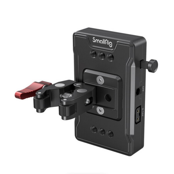 SmallRig V Mount Battery Adapter Plate with Super Clamp Mount