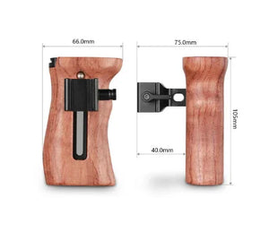 SmallRig Wooden Side Handle with NATO Clamp at PROCAM | procam.com