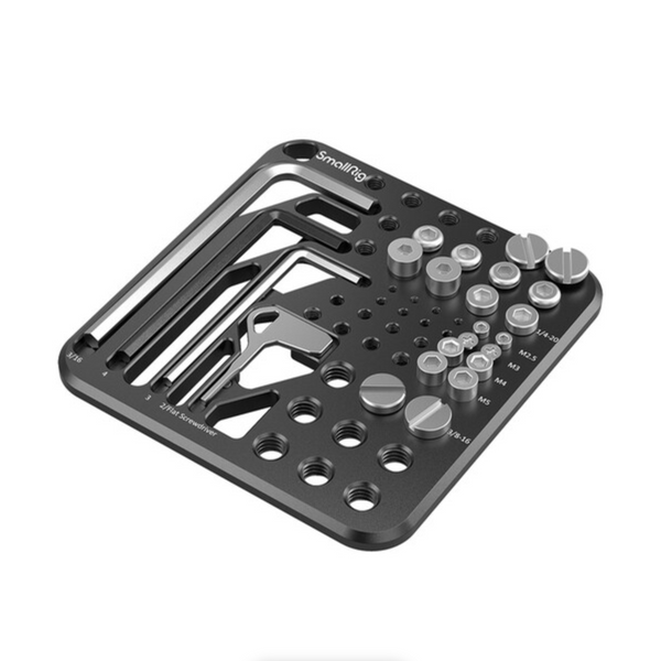 SmallRig Screw and Allen Wrench Storage Plate Kit