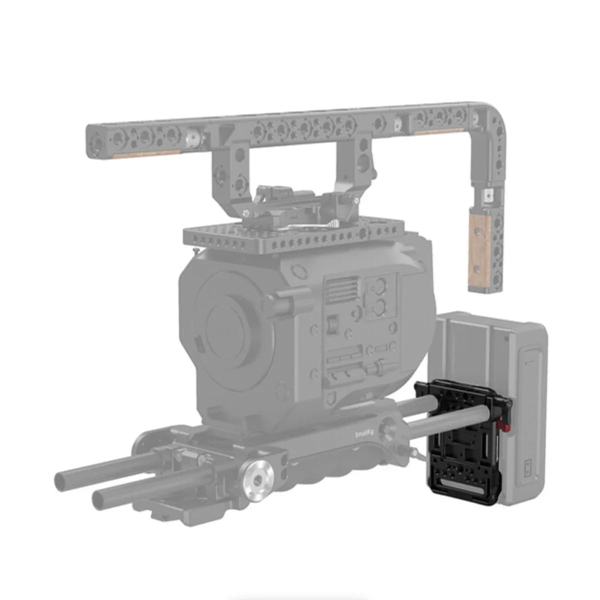 SmallRig V-Lock Battery Plate with 15mm LWS Rod Clamp at PROCAM | procam.com