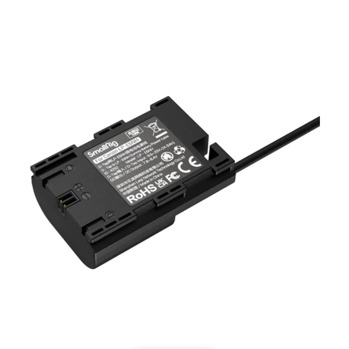 SmallRig D-Tap to Canon LP-E6NH Dummy Battery Power Cable at PROCAM | procam.com