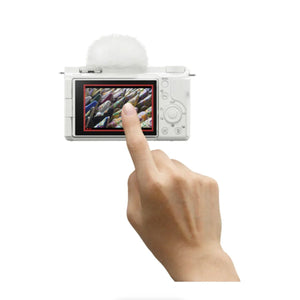 Sony ZV-E10 II Mirrorless Camera (White) at PROCAM | procam.com