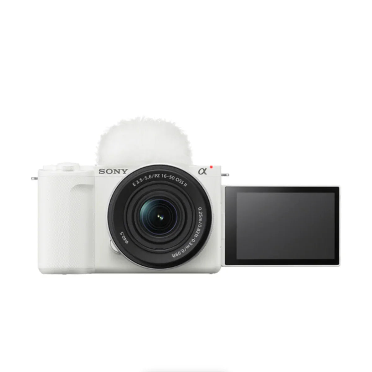 Sony ZV-E10 II Mirrorless Camera with E PZ 16-50mm Lens (White) at PROCAM | procam.com