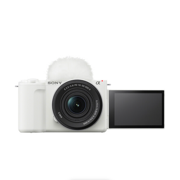 Sony ZV-E10 II Mirrorless Camera with E PZ 16-50mm Lens (White)