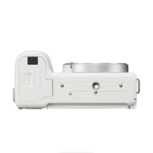 Sony ZV-E10 II Mirrorless Camera with E PZ 16-50mm Lens (White) at PROCAM | procam.com