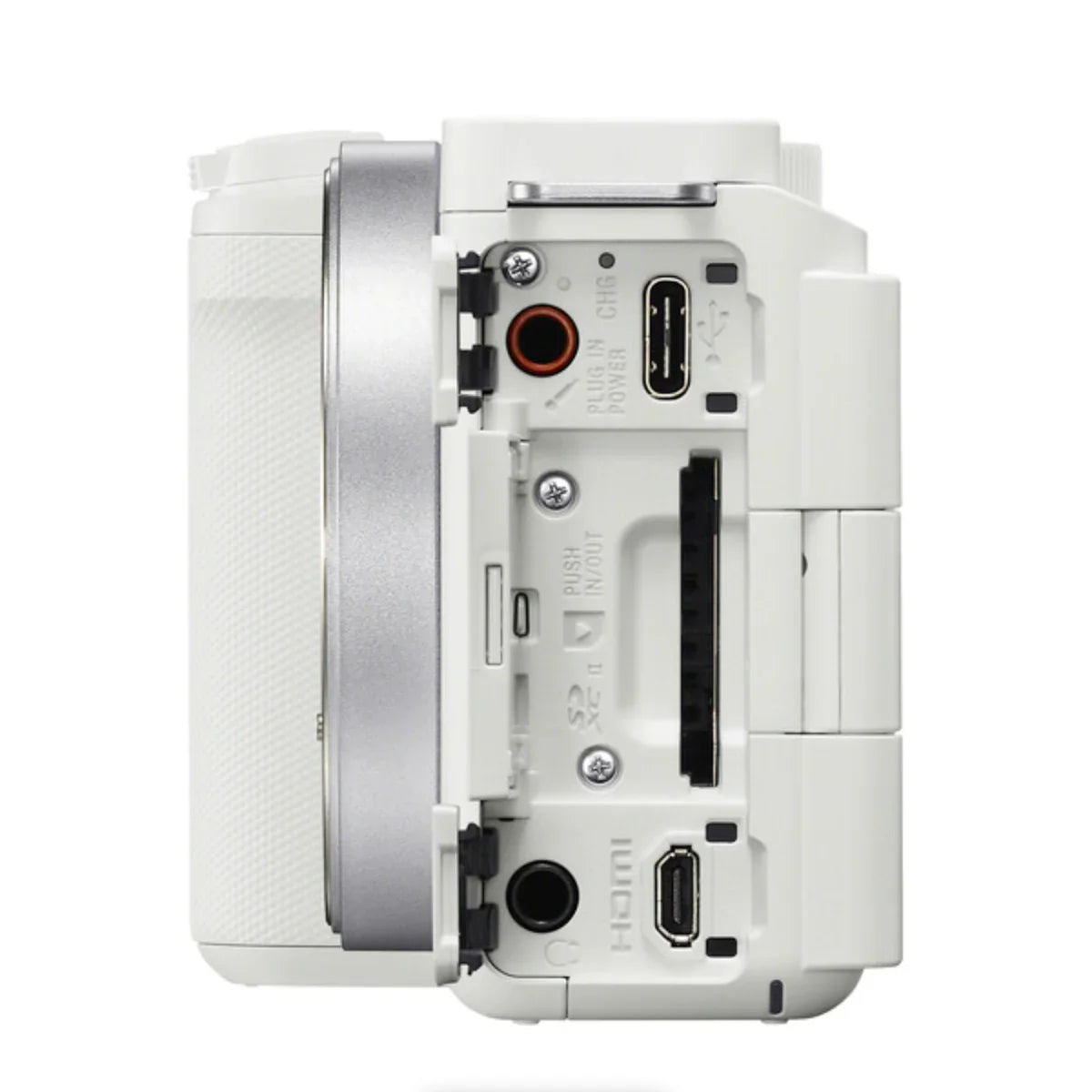 Sony ZV-E10 II Mirrorless Camera with E PZ 16-50mm Lens (White) at PROCAM | procam.com