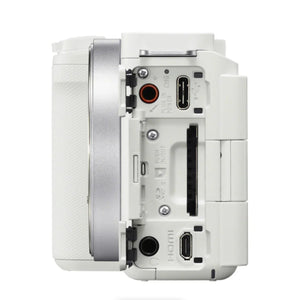 Sony ZV-E10 II Mirrorless Camera with E PZ 16-50mm Lens (White) at PROCAM | procam.com