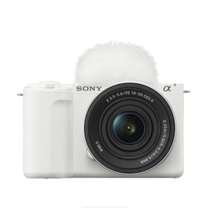 Sony ZV-E10 II Mirrorless Camera with E PZ 16-50mm Lens (White) at PROCAM | procam.com