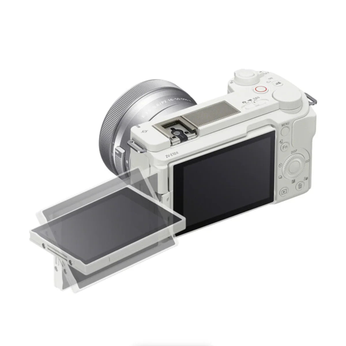 Sony ZV-E10 II Mirrorless Camera with E PZ 16-50mm Lens (White) at