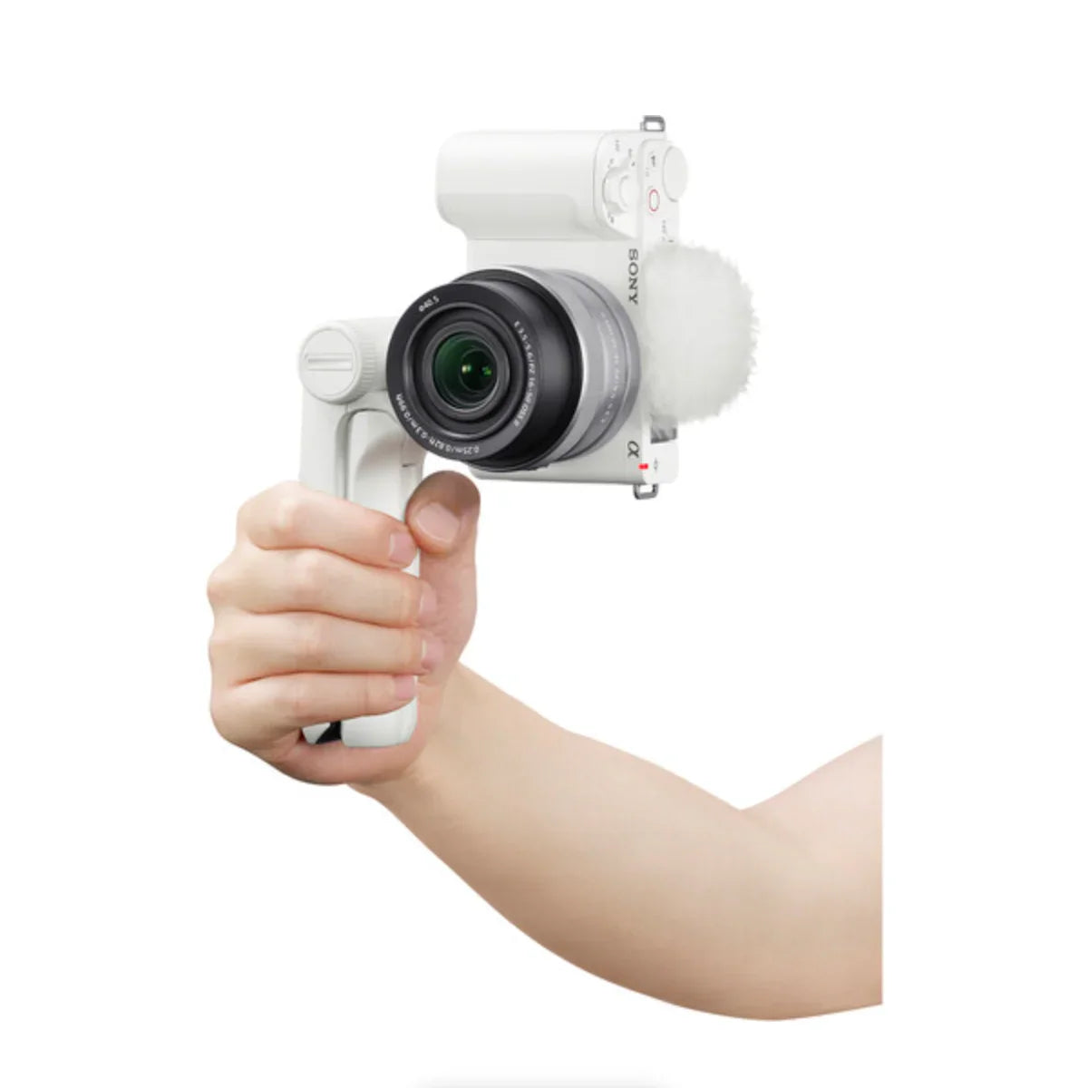 Sony ZV-E10 II Mirrorless Camera with E PZ 16-50mm Lens (White) at