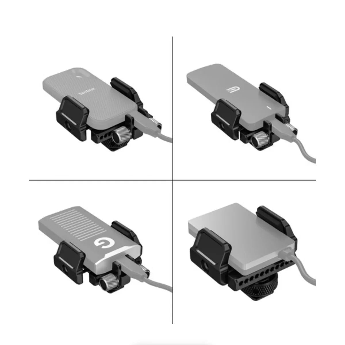 SmallRig Universal Holder for External SSD at PROCAM | procam.com