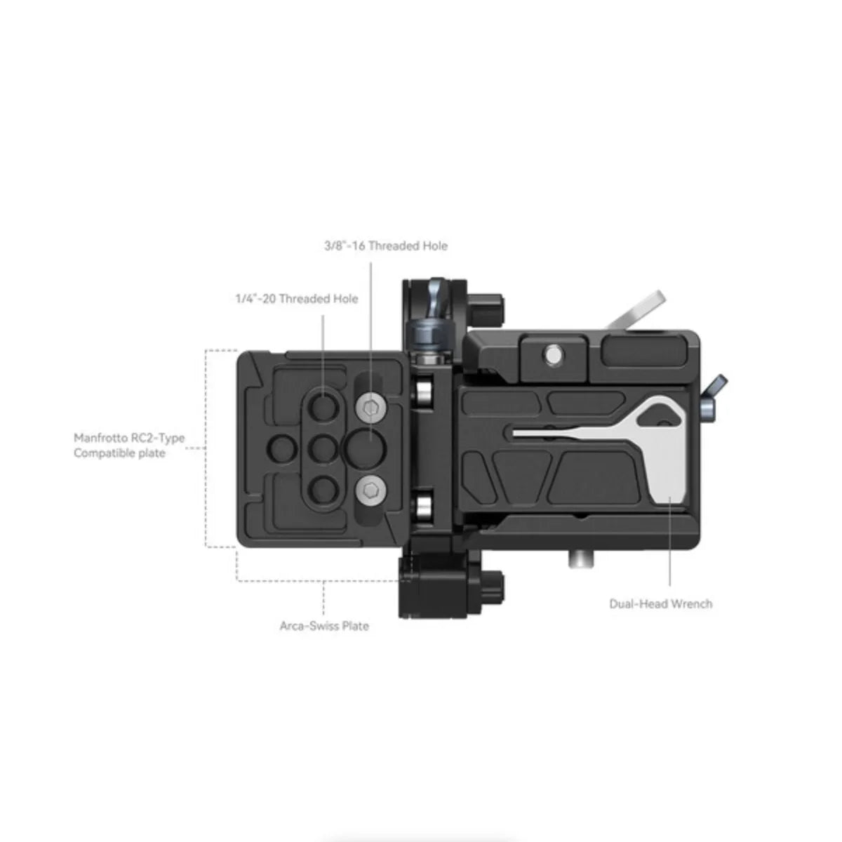 SmallRig Rotatable Horizontal-to-Vertical Mount Plate Kit for Sony Alpha/FX at PROCAM | procam.com
