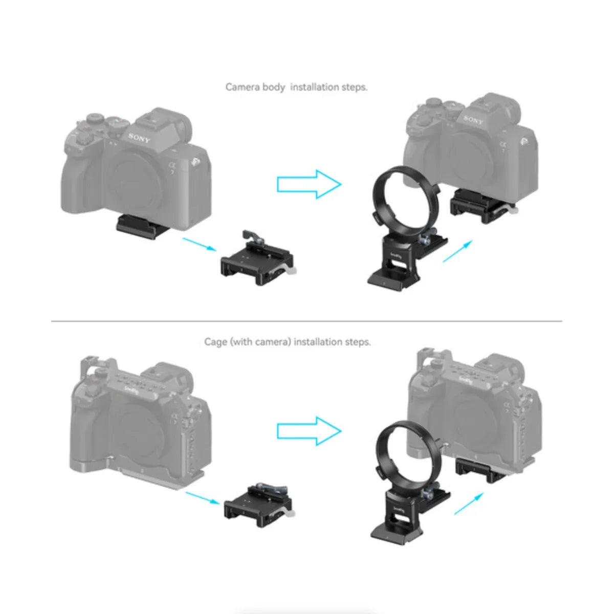 SmallRig Rotatable Horizontal-to-Vertical Mount Plate Kit for Sony Alpha/FX at PROCAM | procam.com