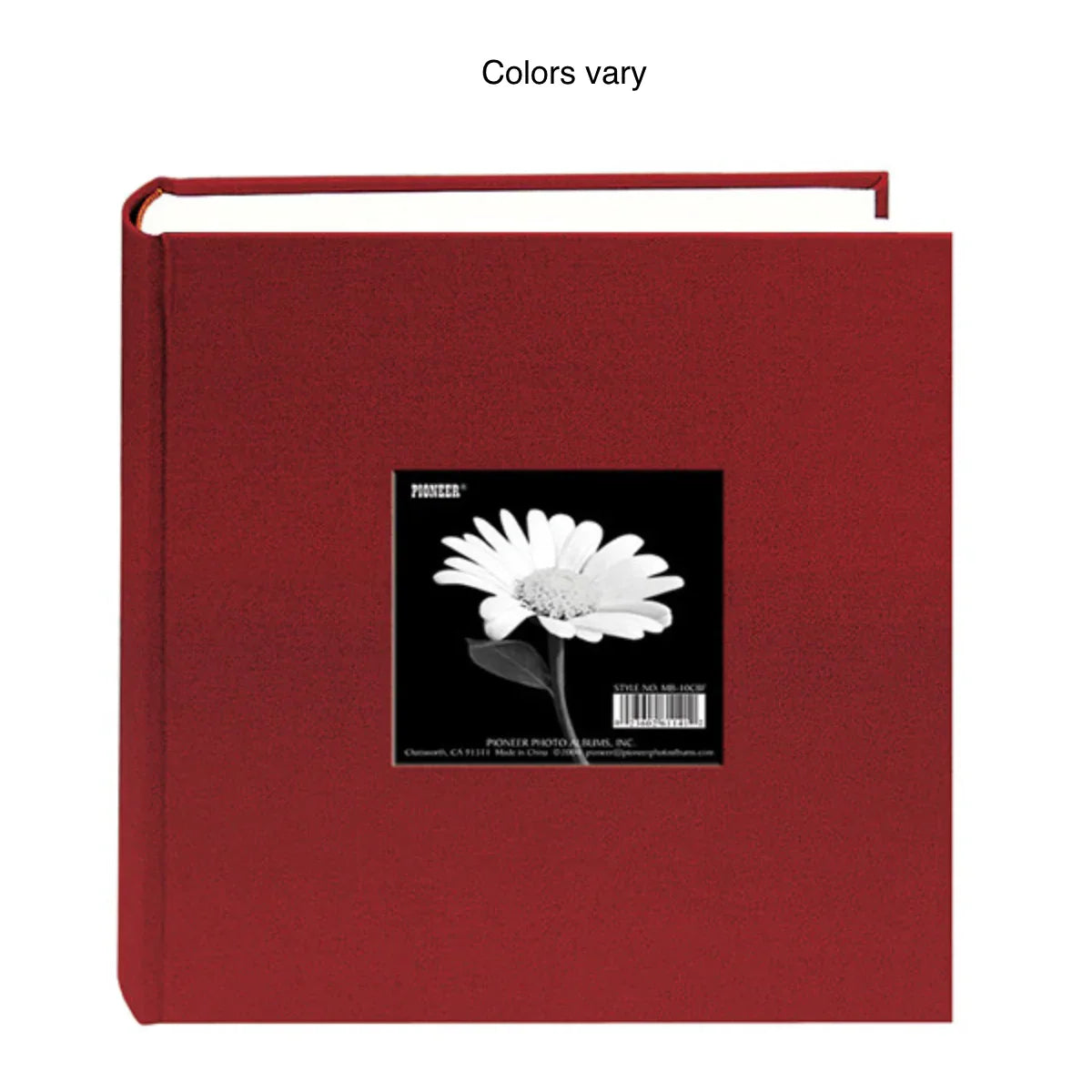 Pioneer DA-200CBFE Cloth Frame Album Trends - 200 Pockets (Assorted Color) at PROCAM | procam.com