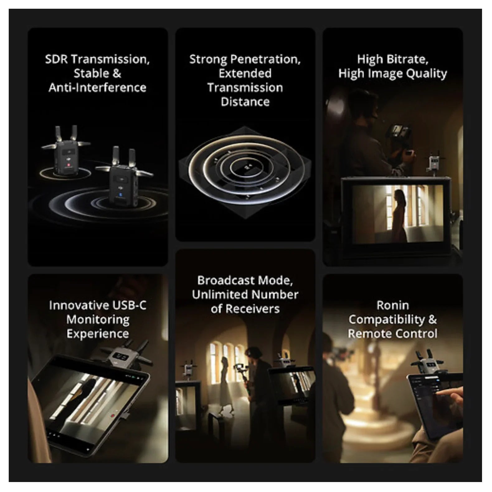 DJI SDR Wireless Video Transmission Combo at PROCAM | procam.com